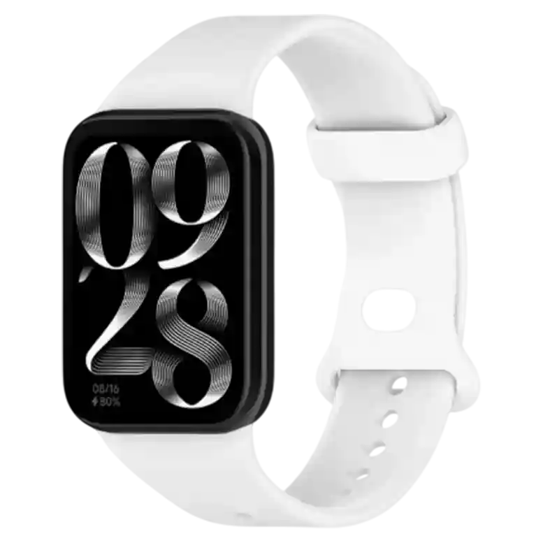 Curelușă Xiaomi Strap Silicon Redmi Watch 4 / 5 /Band 8 Pro/9 Pro White