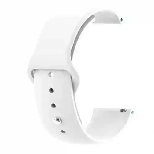 Ремешок силиконовый 20mm White