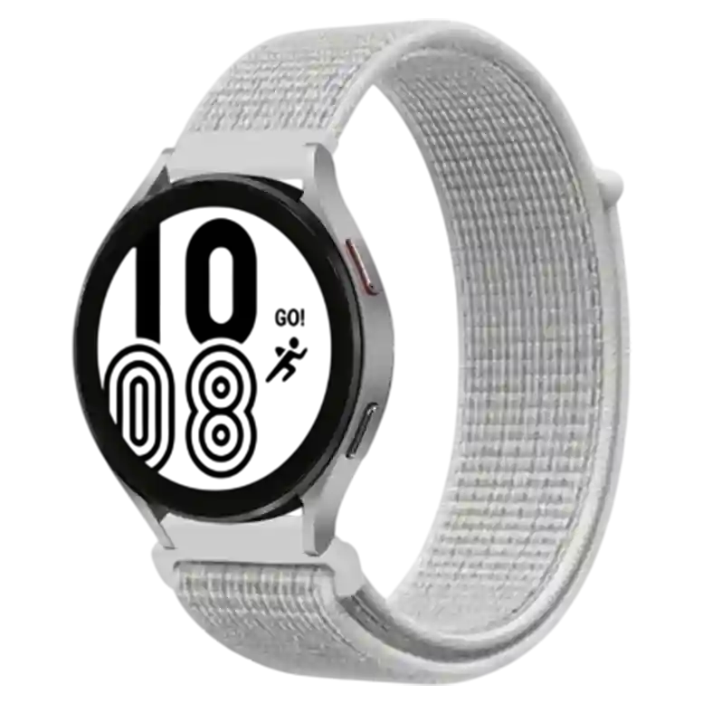 Ремешок с липучкой  из нейлона Xiaomi Strap Nylon 22mm Summit, White