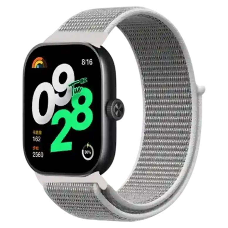 Curelușă Xiaomi Strap Nylon Redmi Watch 4 / 5 /Band 8 Pro/9 Pro, Light grey