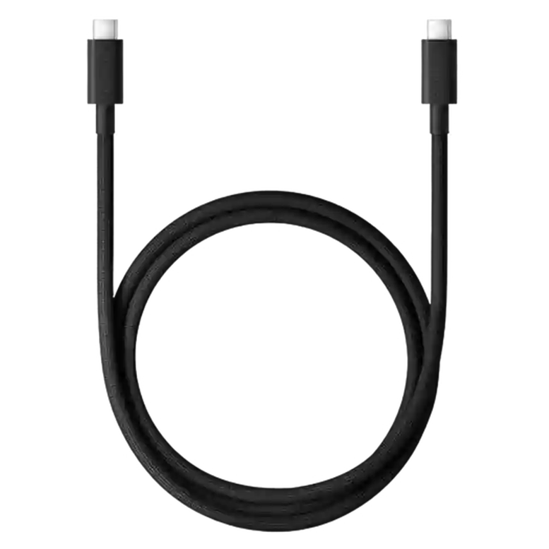 Плетенный кабель Xiaomi 6A Type-C to Type-C High-speed USB4 100см, Черный