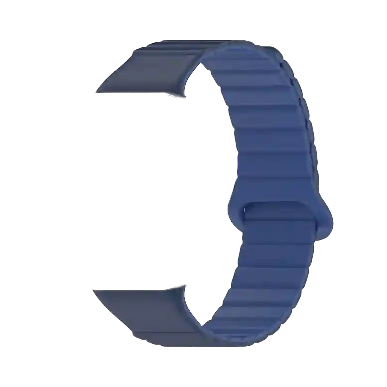 Cureluşă p/u Band 8 Pro / 9 Pro / Redmi Watch 4 Magnetic Dark Blue-Navy Blue