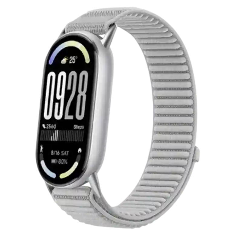 Ремешок Xiaomi Strap Nylon Smart Band 8/9/10, Grey