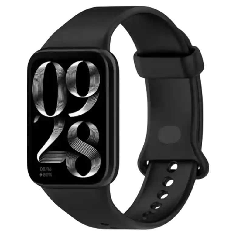 Ремешок Xiaomi Strap Silicon Redmi Watch 4 / 5 /Band 8 Pro/9 Pro Black