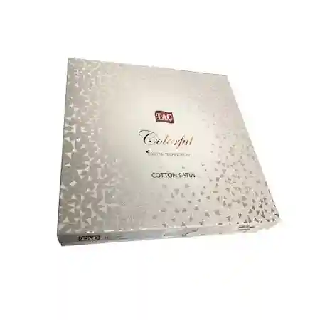 Комплект постельного белья Digital satin 2 TAC Colorful Claudine