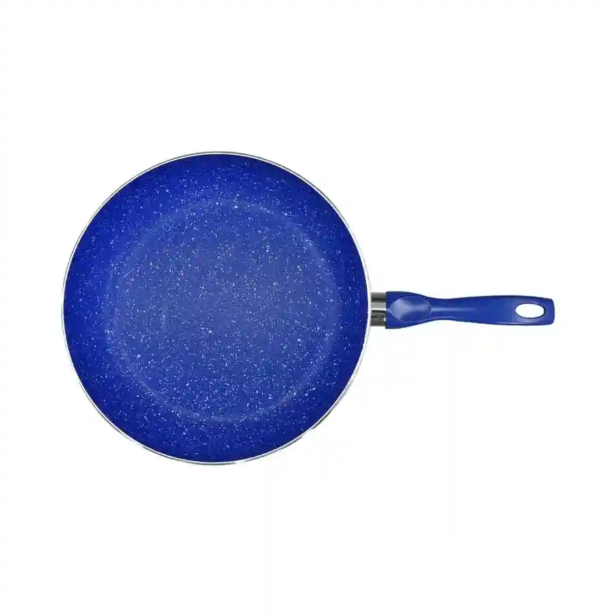 Сковорода 28 см без крышки, гранит САПФИР