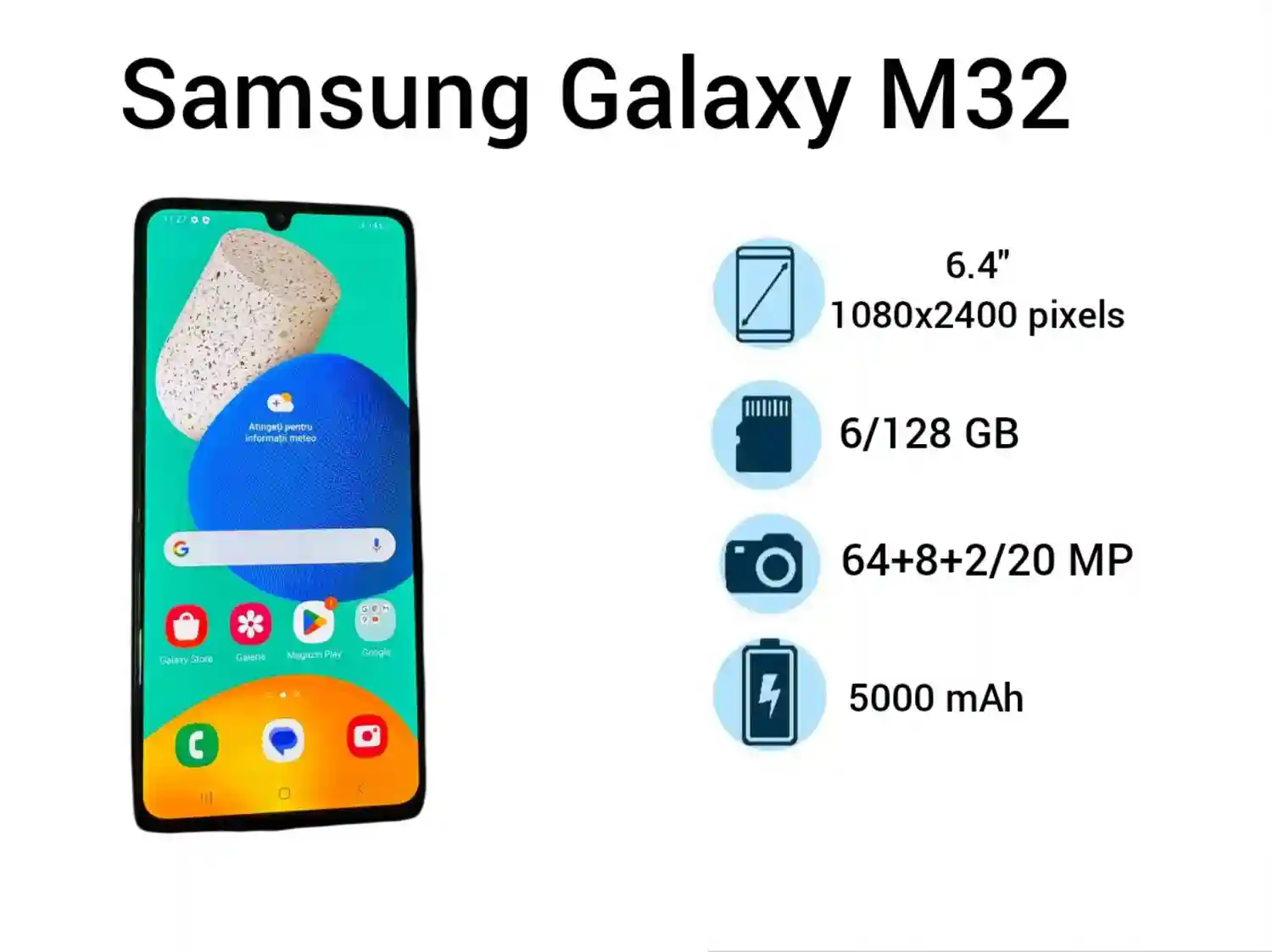 M325 M32 6 GB / 128 GB