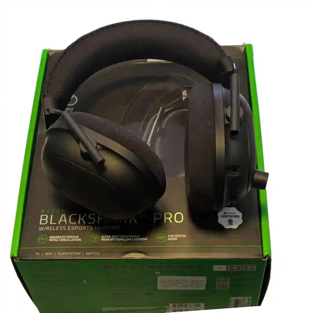 BlackShark V2 Pro, Беспроводной/Проводной, Чёрный