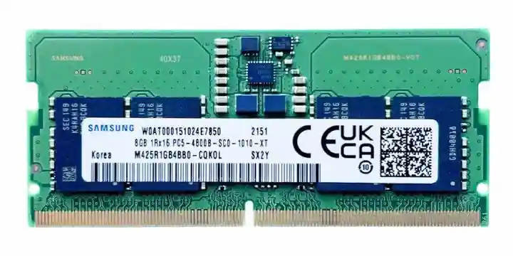 Оперативная память SK hynix SODIMM DDR5 8Gb 1Rx16 PC5-4800B-SC0-1010-XT HMCG66MEBSA092N BA 1 отзыв