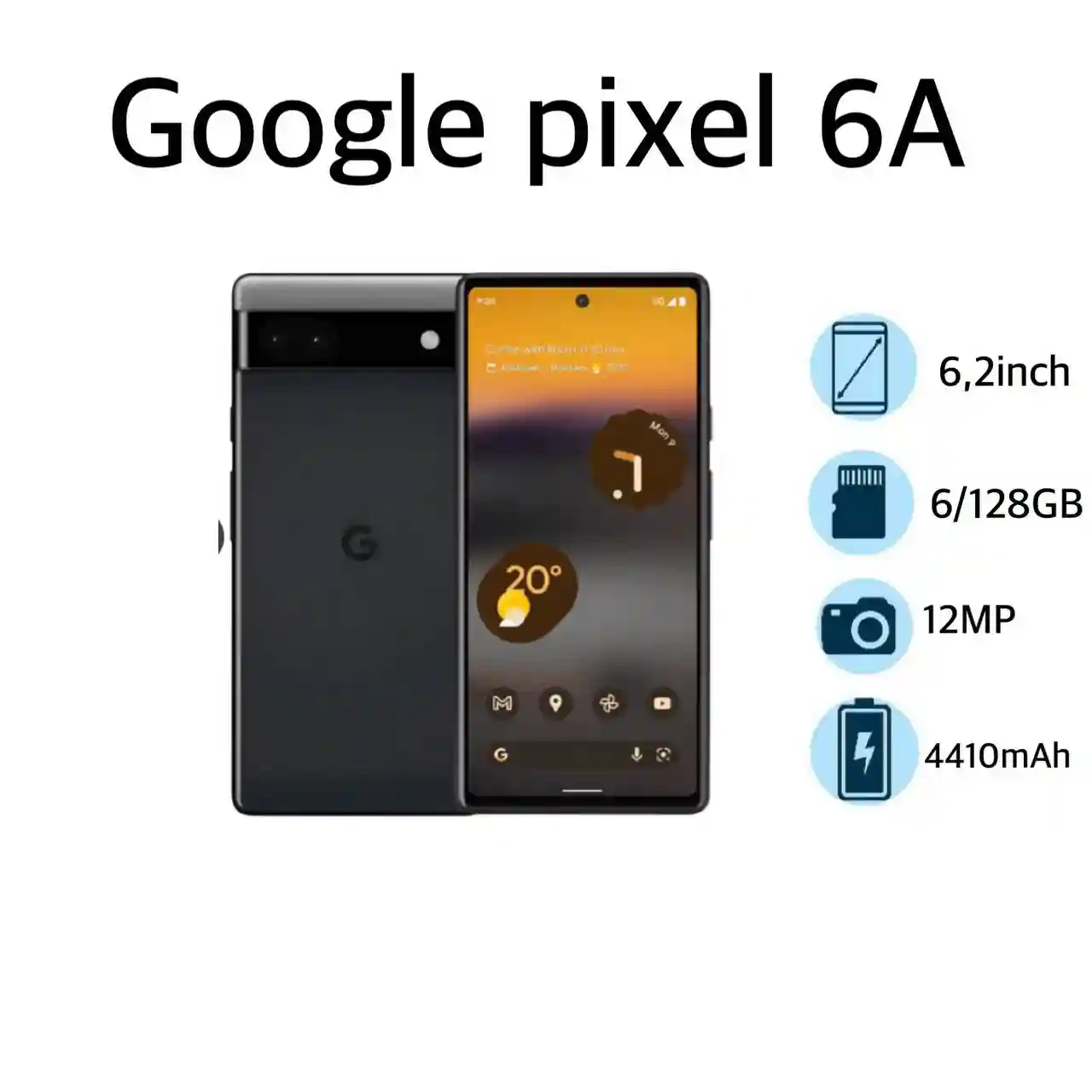 GOOGL PIXEL 6A 128GB 