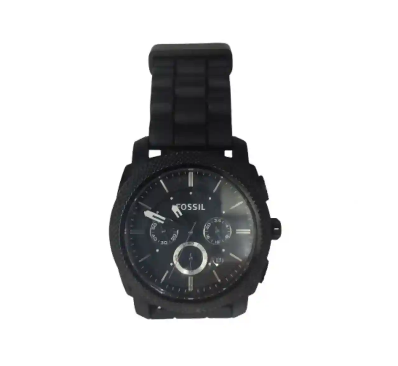 Ceas cronograf Machine din silicon negru 179euro