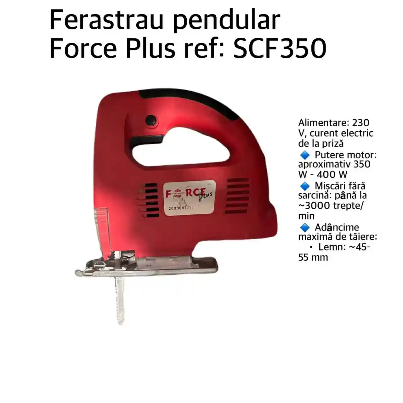  FORCE PLUS ref: SCF350
