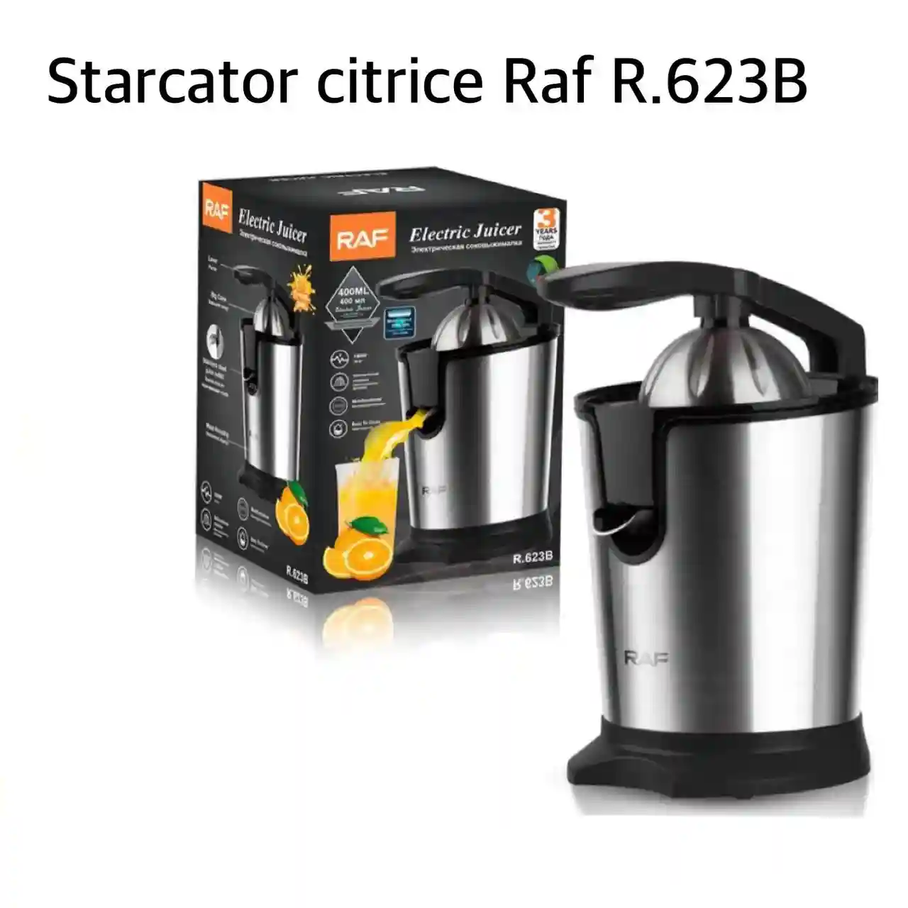 Storcător citrice Raf R.623B, 180W