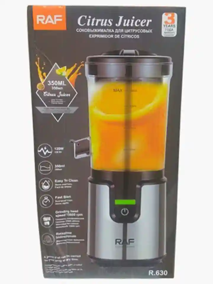 Raf Electric Citrus Juicer R.630, 120W