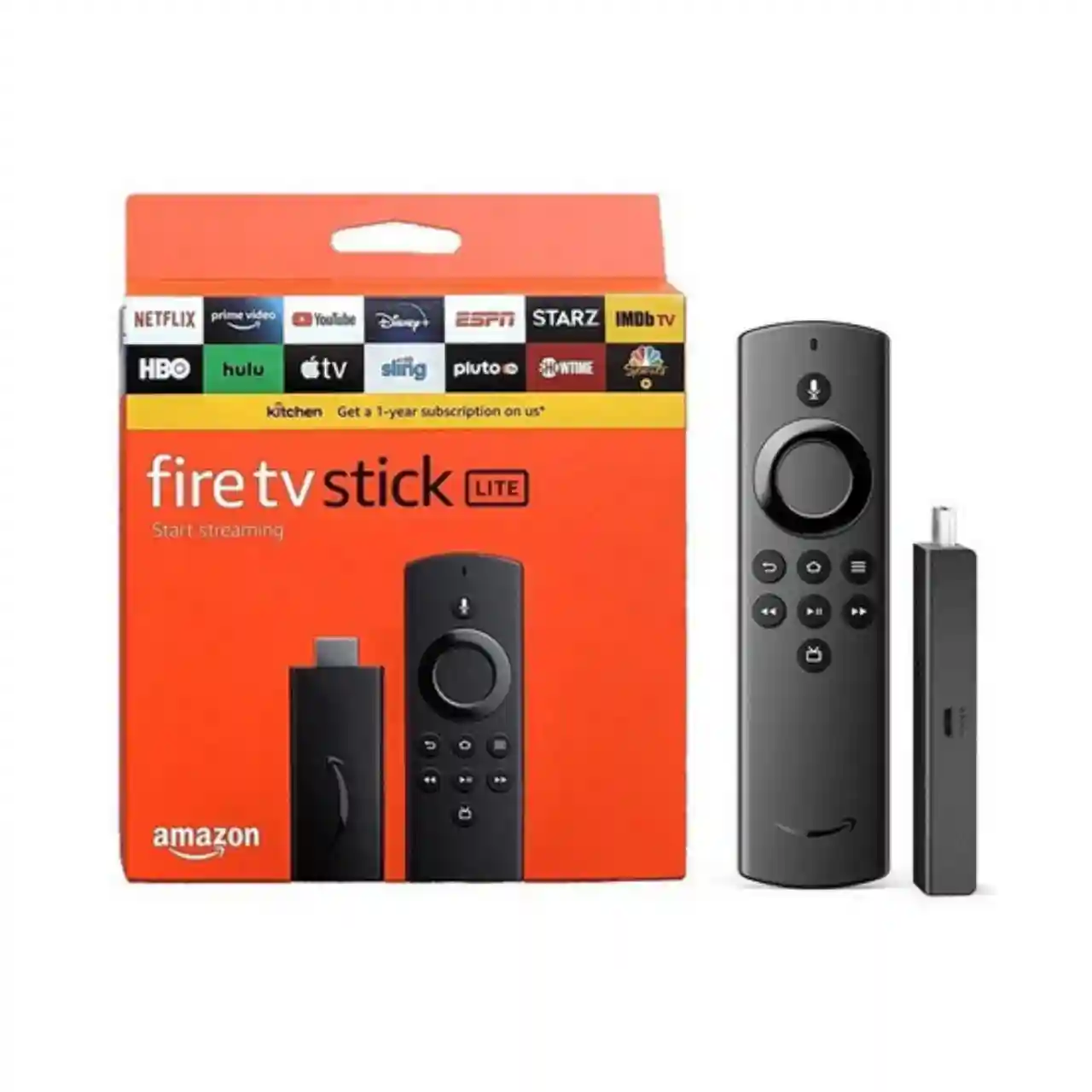 TV Stick 4K R8 Wi-Fi 6, Bluetooth 5.0, 2GB/16GB, Black