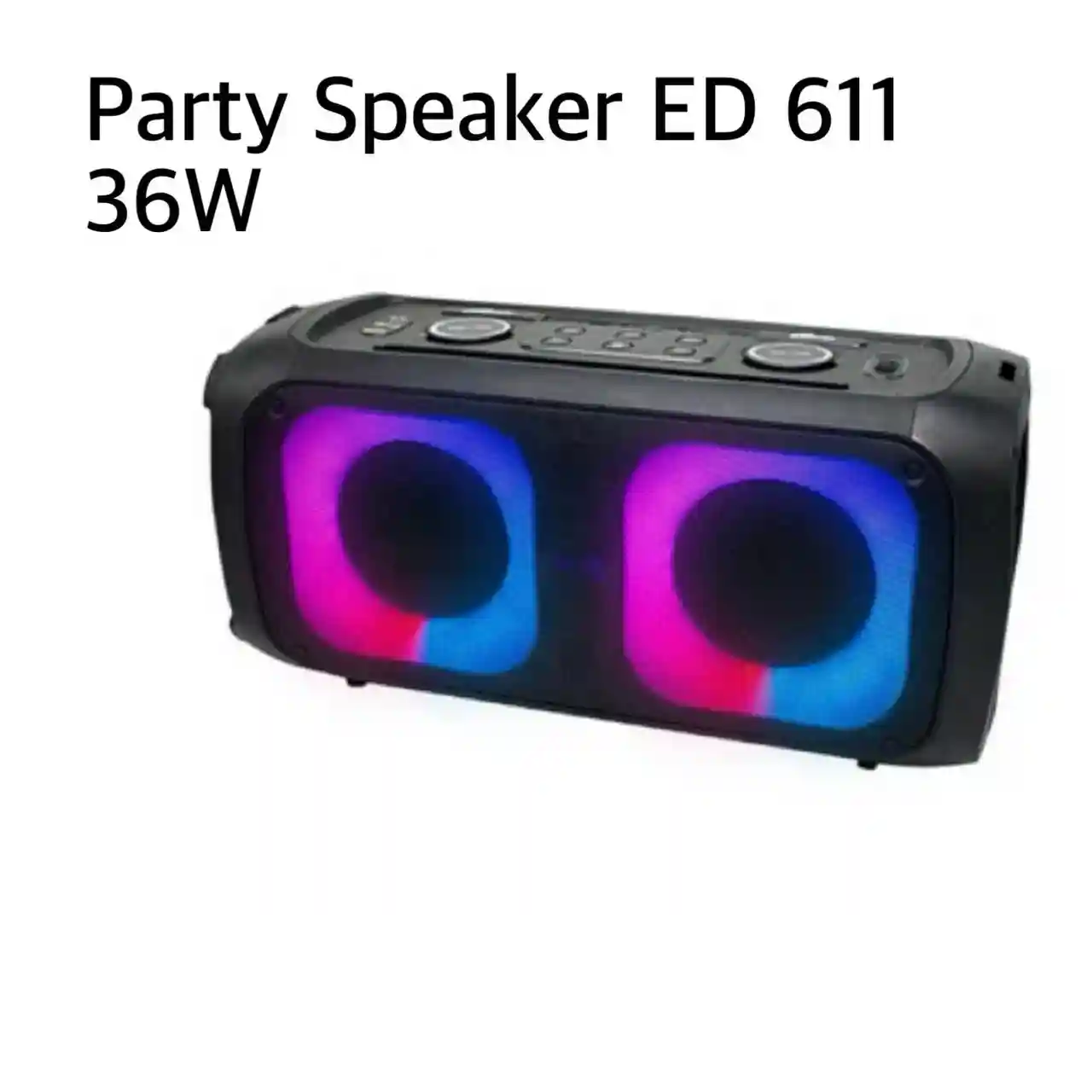 Eden Party Speaker ED-611 36W Gradiente, H=60cm, Black