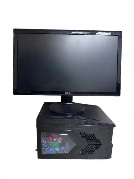 Системный блок Компьютер ПК (Intel Core i5-2400, RAM 8 ГБ, HDD 2048 ГБ, GTX560 , Windows 10 Pro), черный, черный матовый