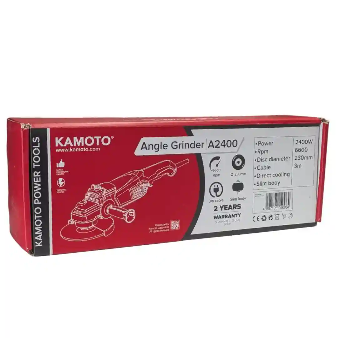 Болгарка (угловая шлифмашина) KAMOTO A2400