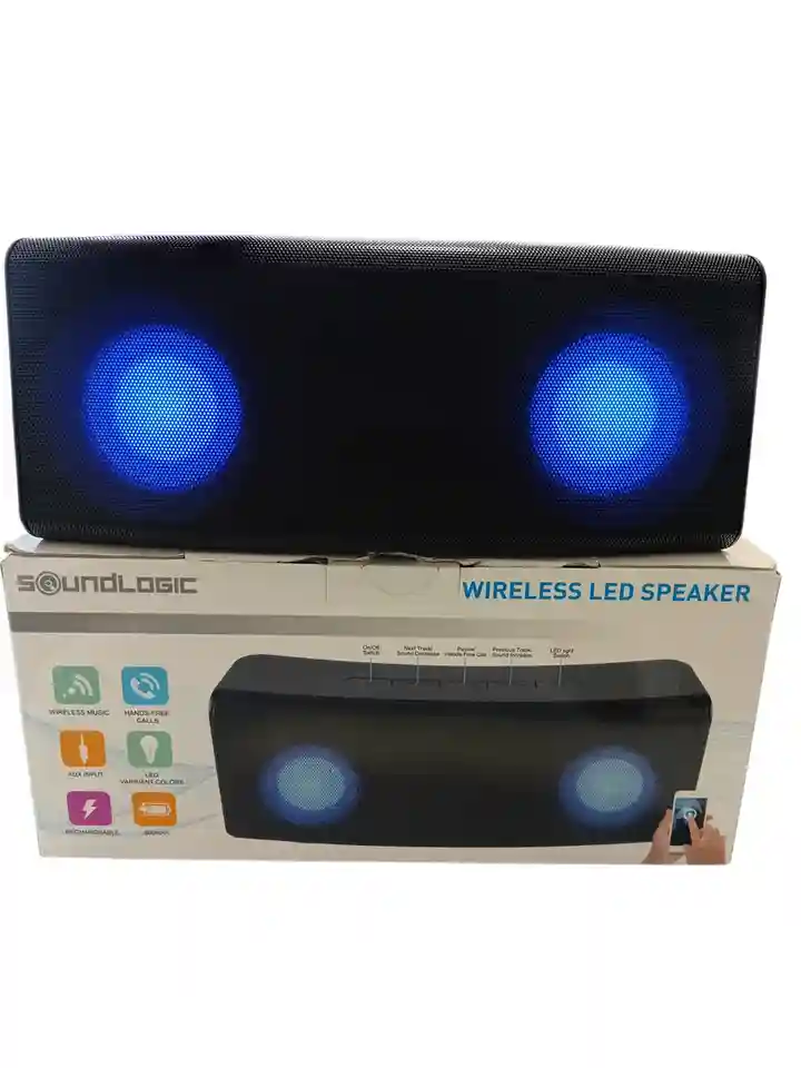 Boxă portabilă cu iluminare Sound Logic