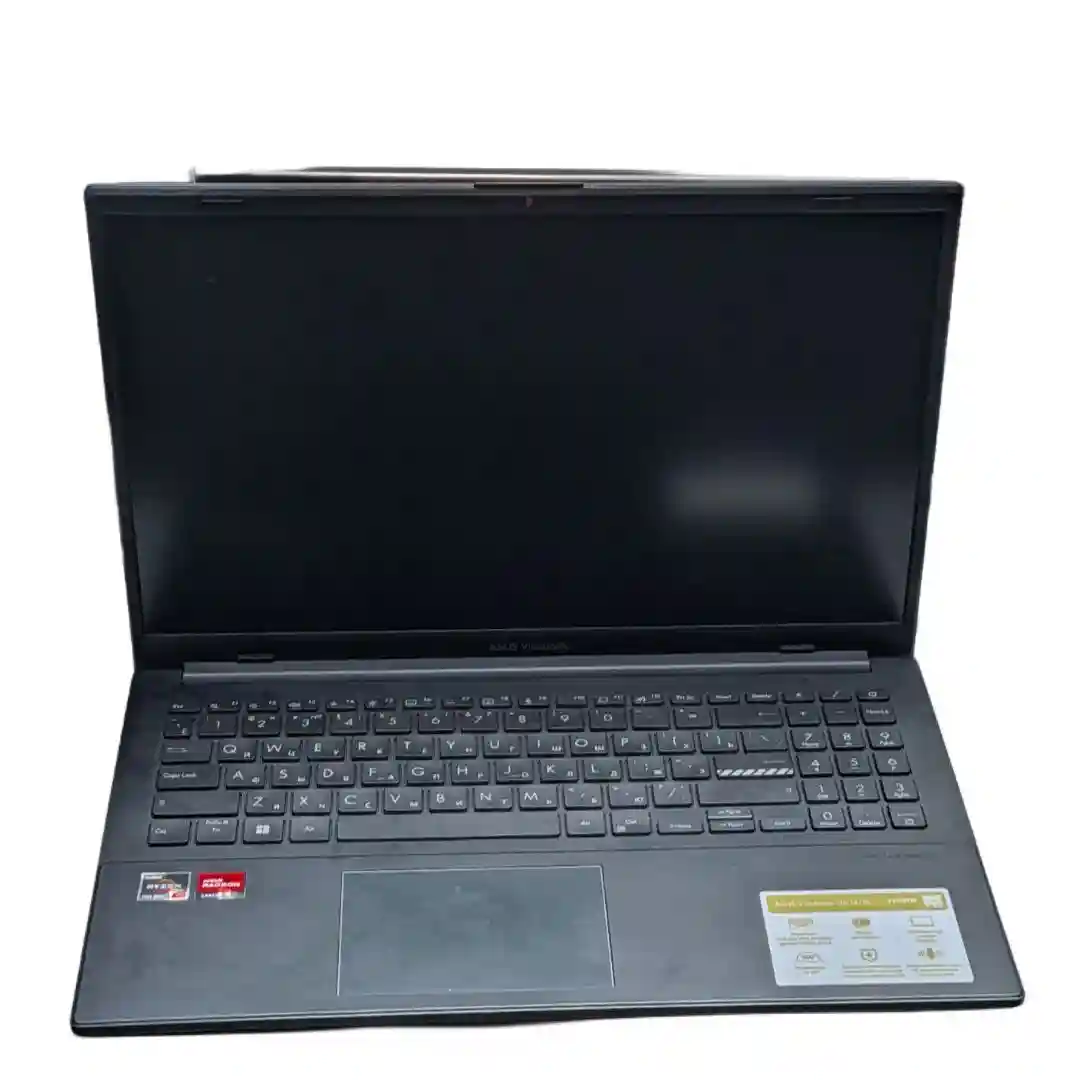 Ноутбук 15,6" ASUS Vivobook Go 15 E1504FA, Mixed Black, AMD Ryzen 5 7520U, 16Гб/512Гб, Без ОС