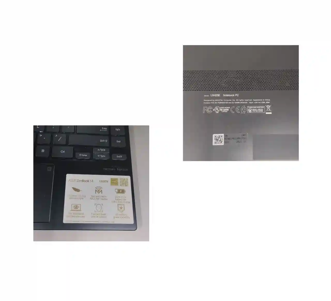 ASUS ZenBook 14 Ultra-Slim Laptop 14” FHD NanoEdge Bezel Display, Intel Core i7-1165G7, NVIDIA MX450, 16GB RAM, 512GB SSD, ScreenPad 2.0, Thunderbolt 4, Windows 10 Pro, Pine Grey, UX435EG-XH74