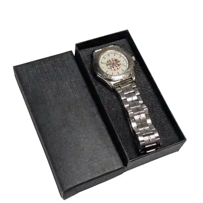 Vintage Men’s Venezia Montecarlo Boat Racing Watch w/Backlight & Leather Strap