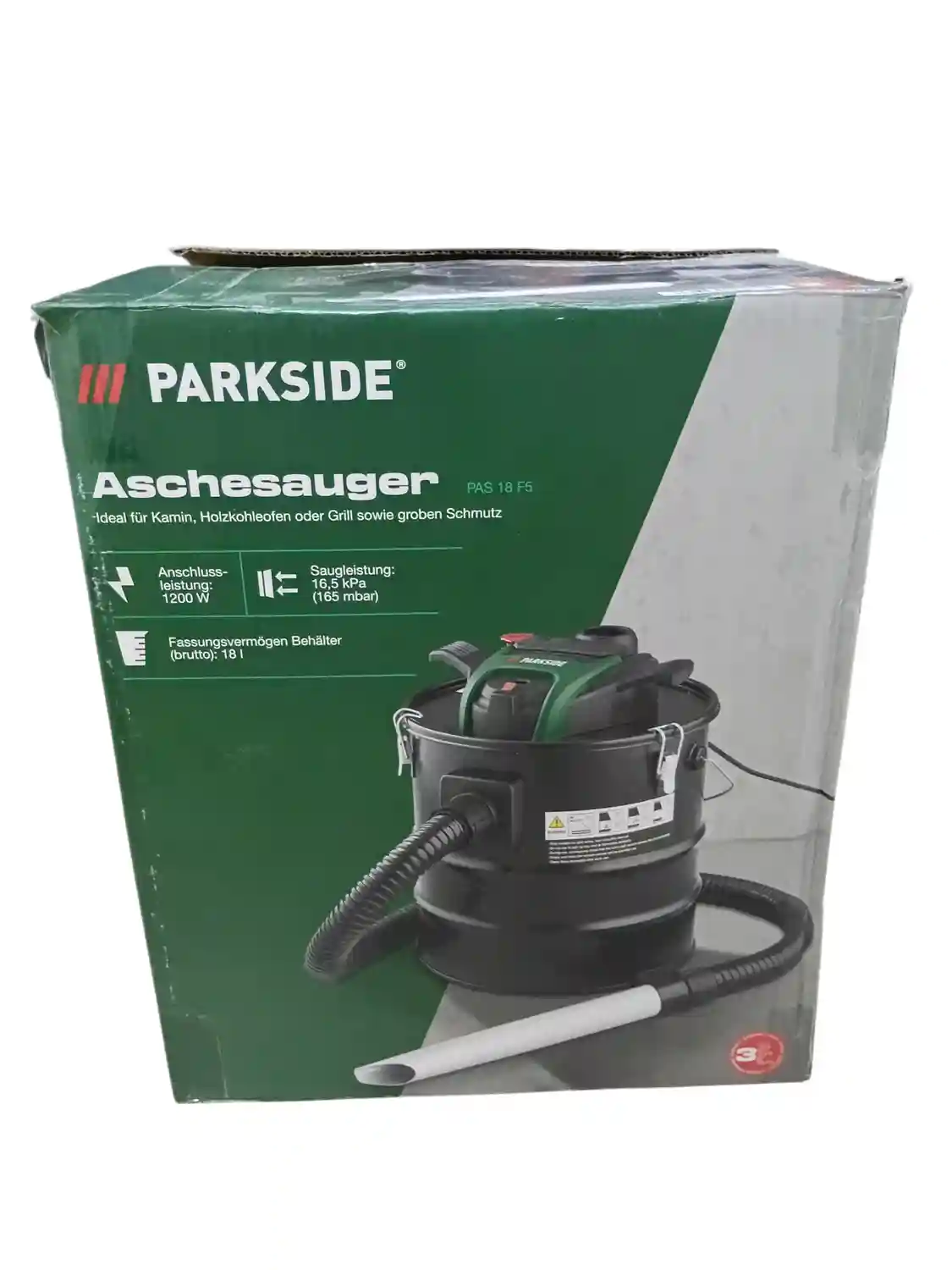 пилосос Parkside PAS 1200 F5