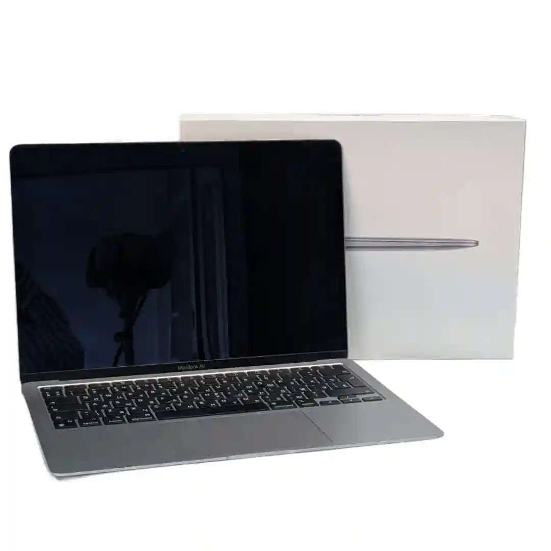 Ноутбук 13,3" Apple MacBook Air A2337, Космический серый, M1 with 8-core CPU and 7-core GPU, 8Гб/256Гб, macOS Big Sur