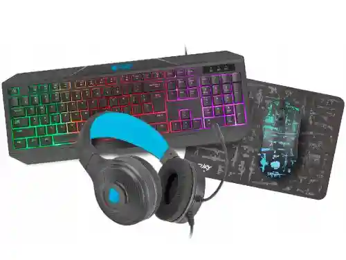Fury Combo Thunderstreak 3.0 Keyboard+Mouse+Headphones+Mouse Pad+ RU Layout