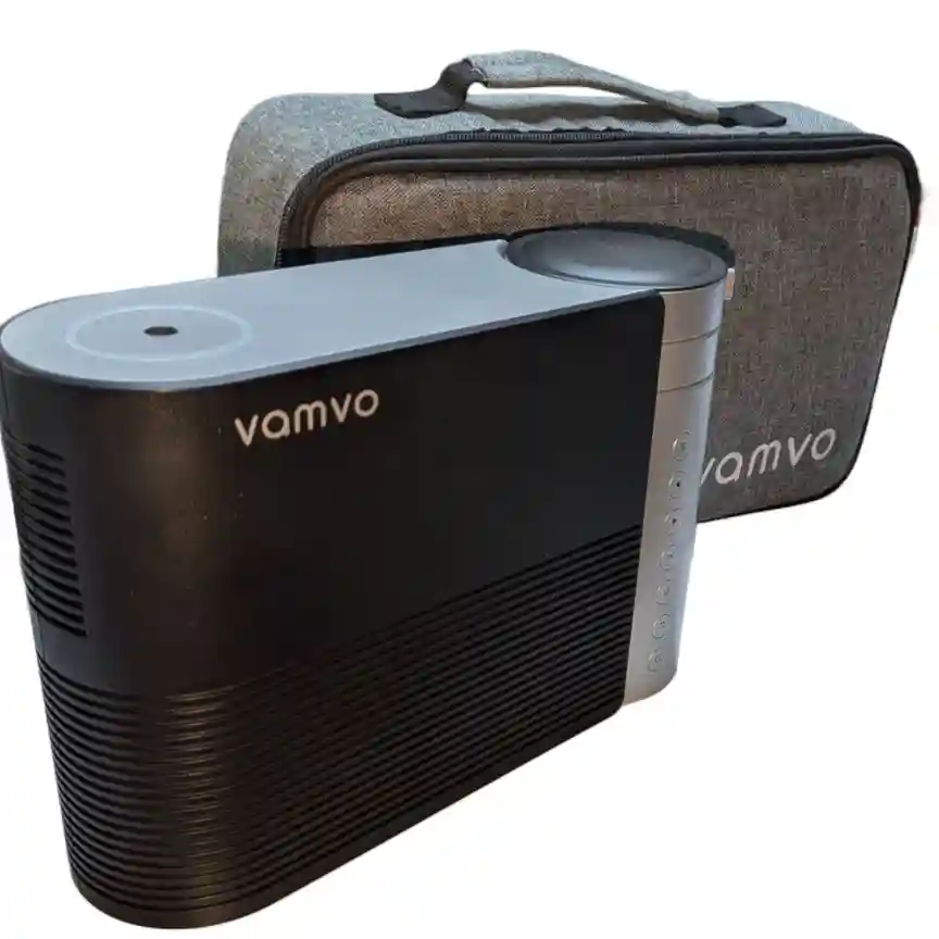 Vamvo (L4200) HD 1080P LED Portable Video Projector with Built-In Speakers