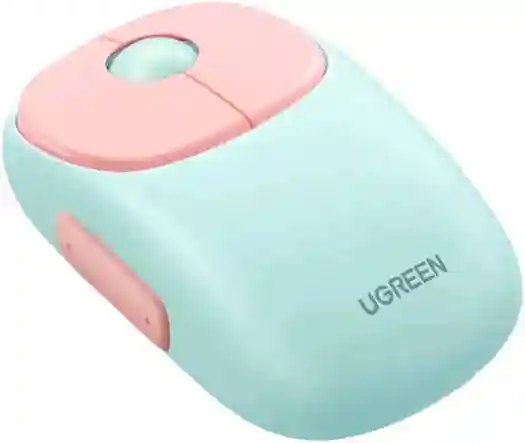 UGREEN Mouse Wireless FUN+ MU102 2.4G+BT Type-C, Pink