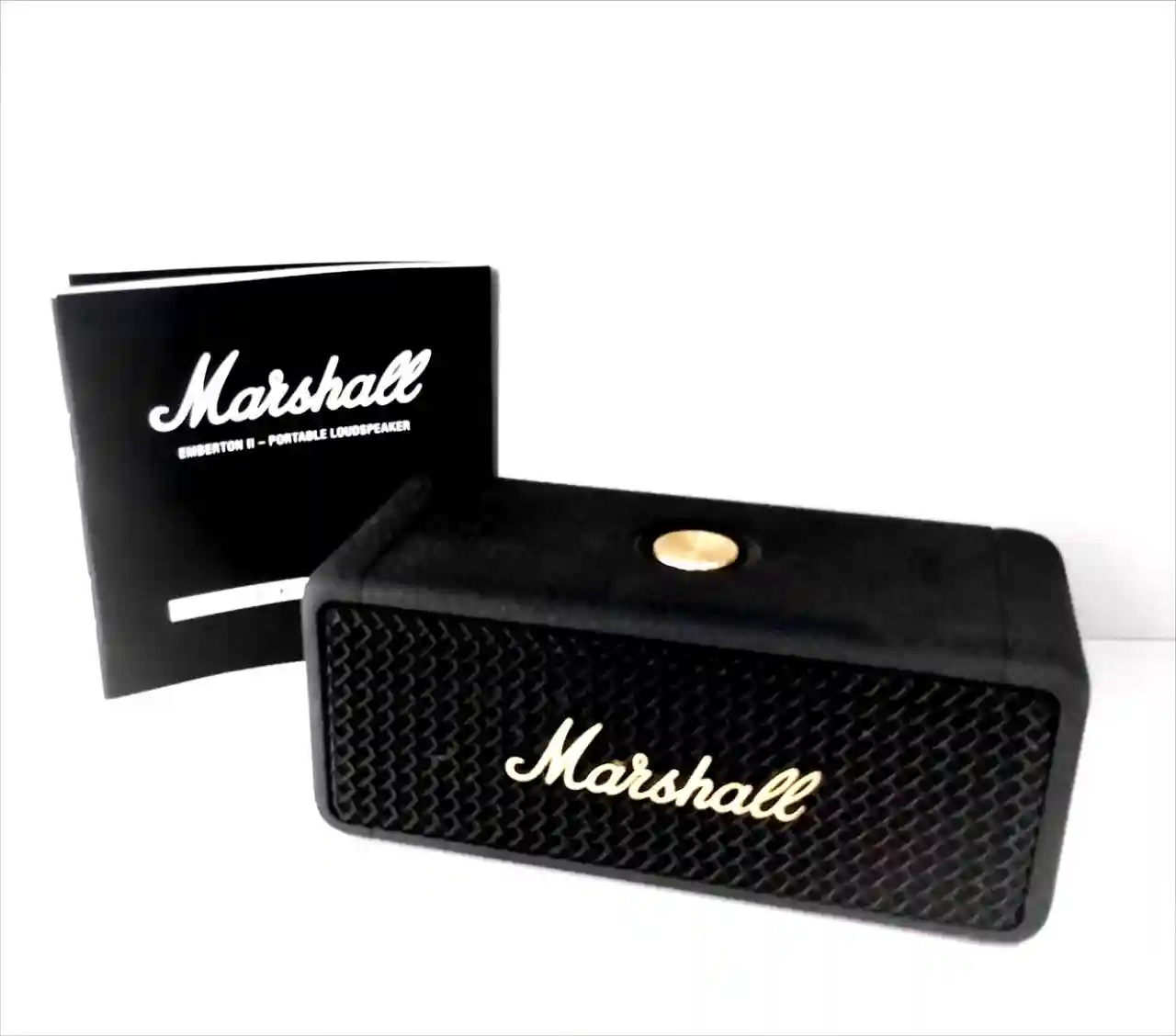 Портативная колонка Marshall EMBERTON II, Black and Steel