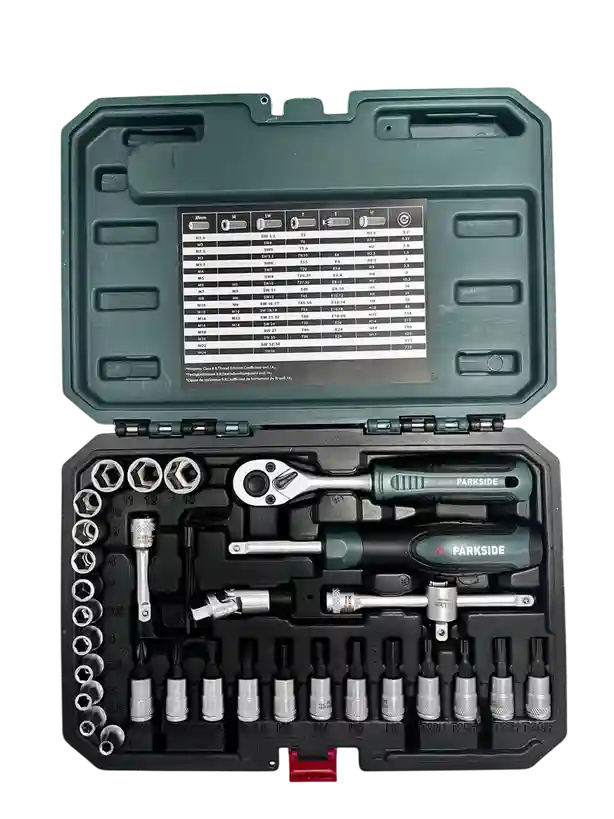 Steckschlüsselsatz Parkside 36 Stück