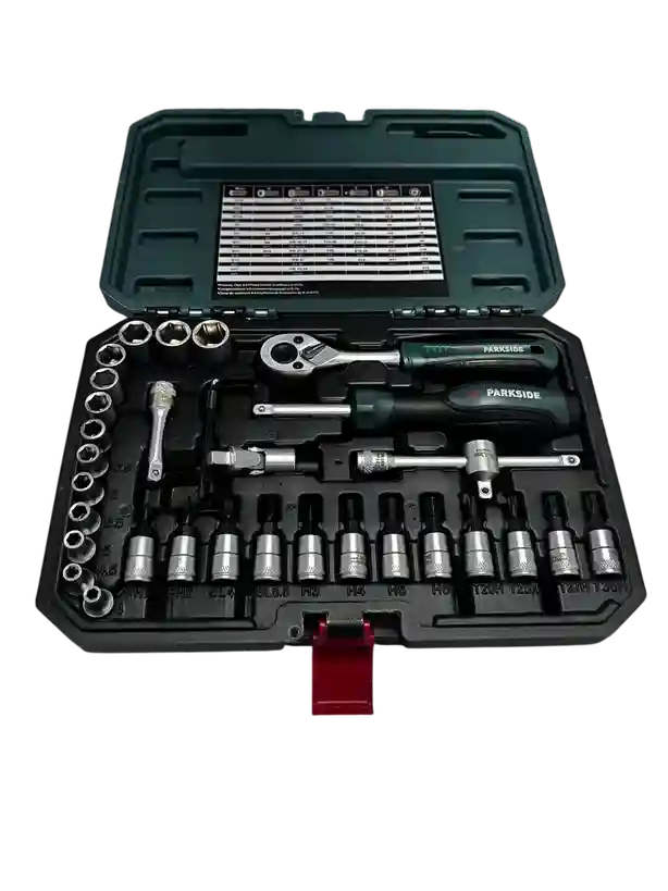 Steckschlüsselsatz Parkside 36 Stück