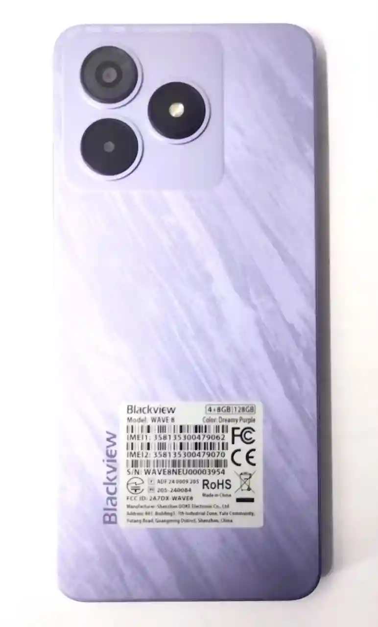 Телефон Blackview WAVE 8 4/128GB Black