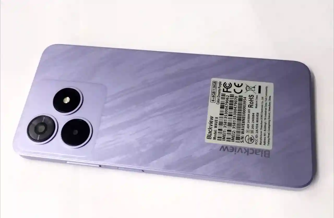 Телефон Blackview WAVE 8 4/128GB Black