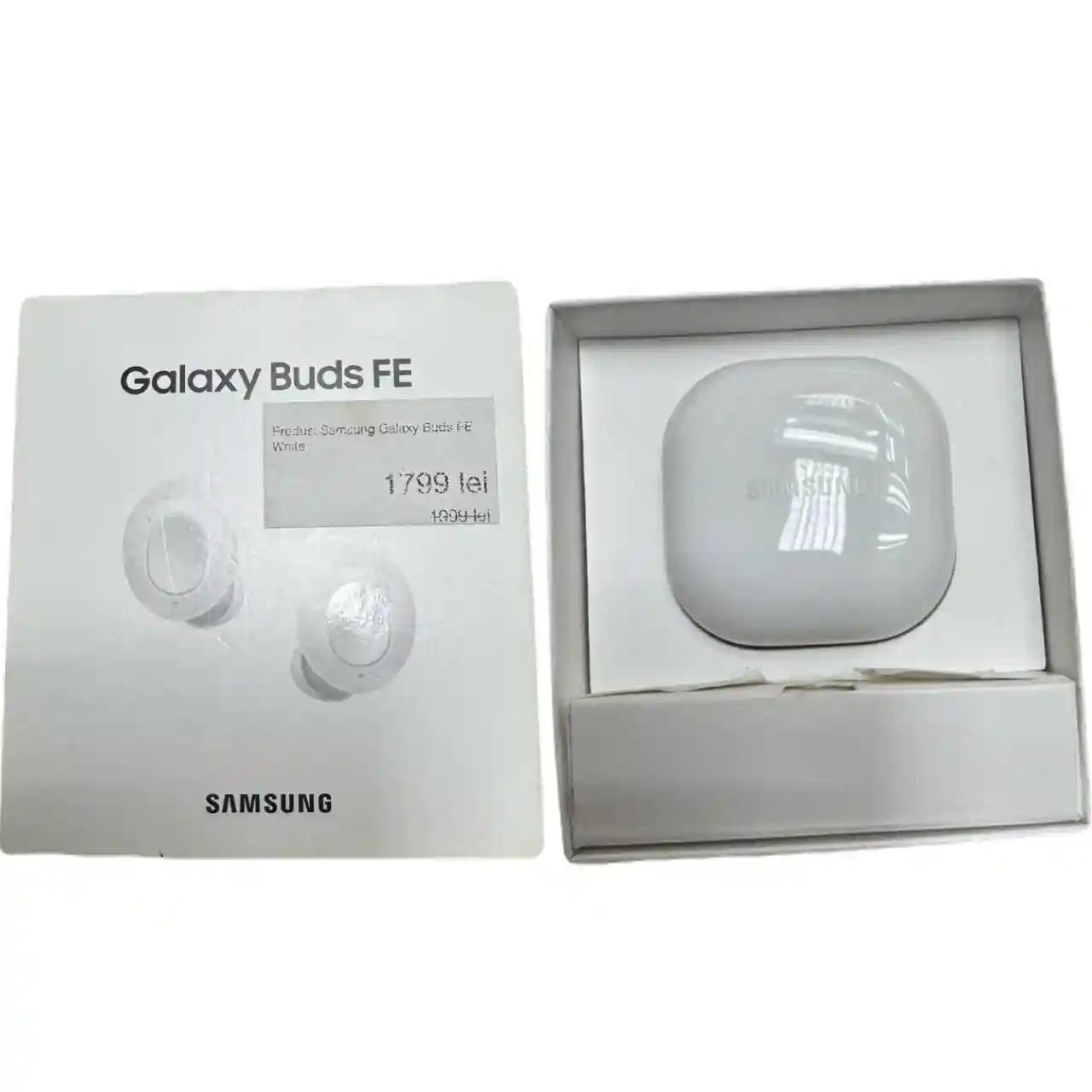 Наушники Samsung Galaxy Buds FE Серый Беспроводные