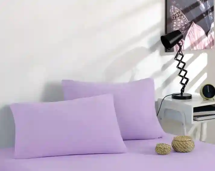 Set cearceaf cu feţe de perne, EVA Liliac