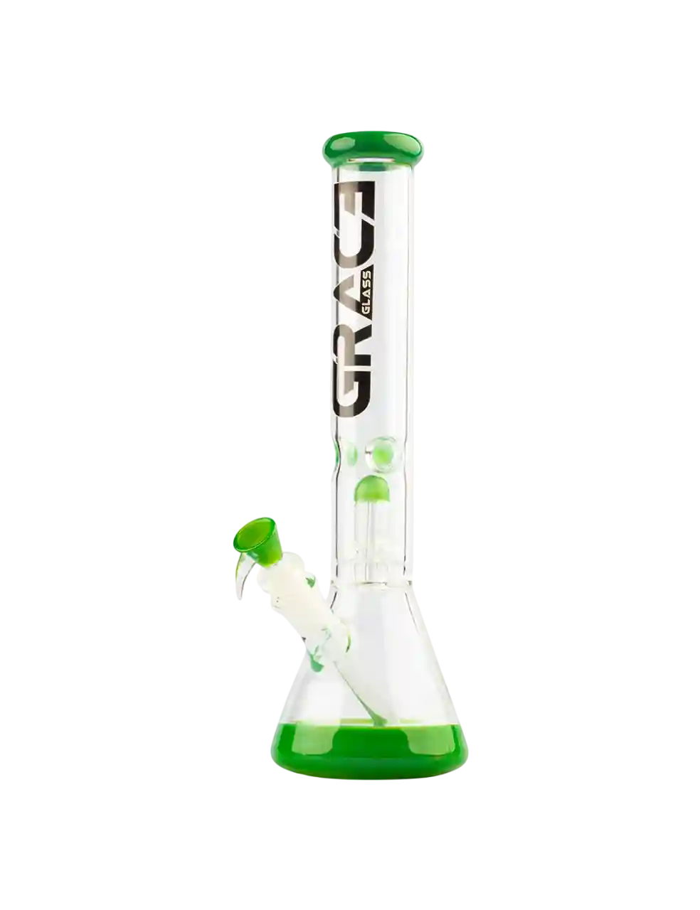 Grace Glass Bong Beaker verde ediție limitată
