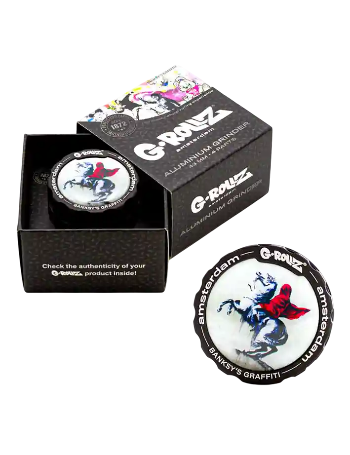 Grinder G-Rollz | Banksy Graffiti „Blind Bonaparte” 4partGrinder