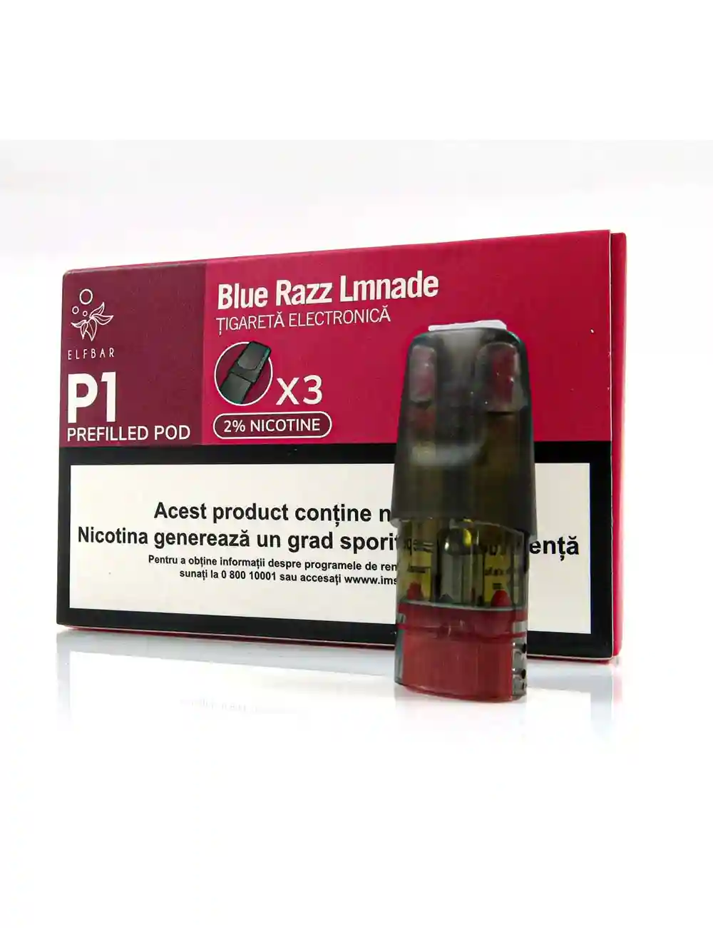 Elf Bar P1 2ml 3pcs Blue Razz Lemonade