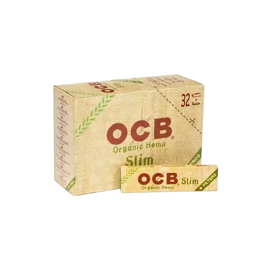 Hârtie OCB Organic HEMP SLIM+TIPS