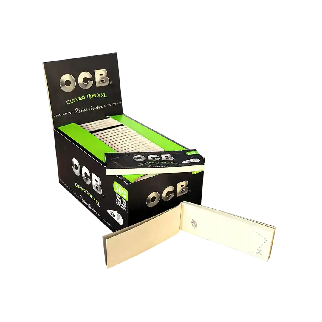Filtre de hârtie OCB Sfaturi curbate XXL