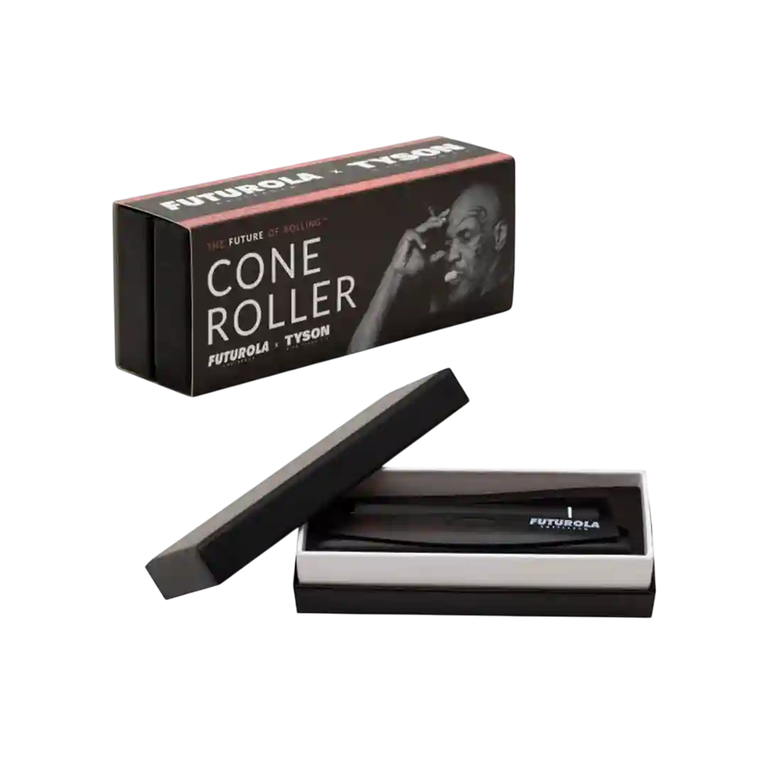 Aparat rulat Conuri Futurola | Tyson 2.0 Black Matte KS Cone Roller