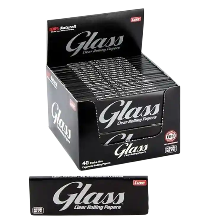 Hârtie pentru țigări Luxe Glass KS