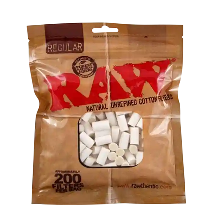 Filtre pentru țigări RAW COTTON REGULAR