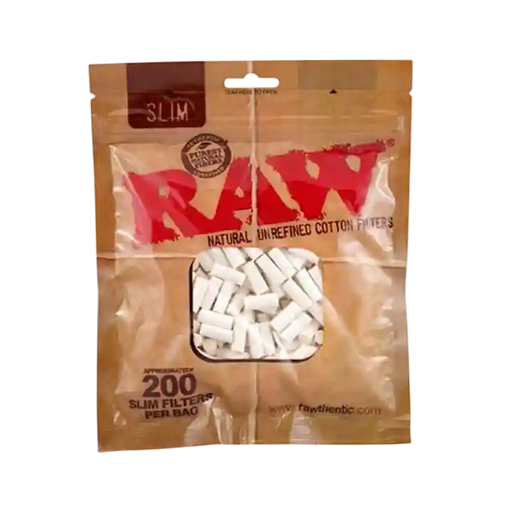 Filtre pentru țigări RAW COTTON SLIM