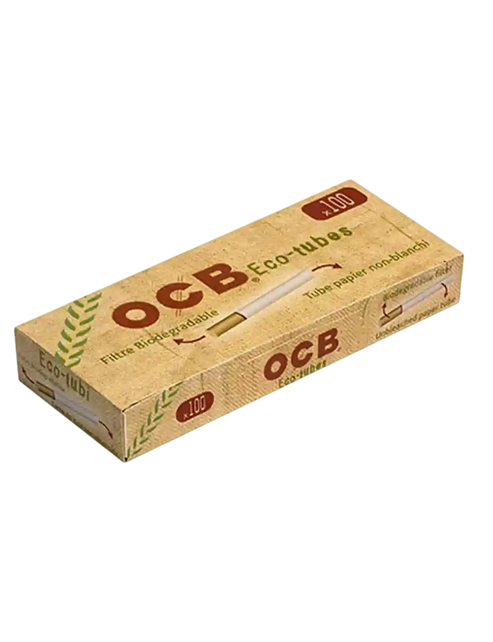 Tuburi cu filtru pentru țigări OCB Eco 100 tubes