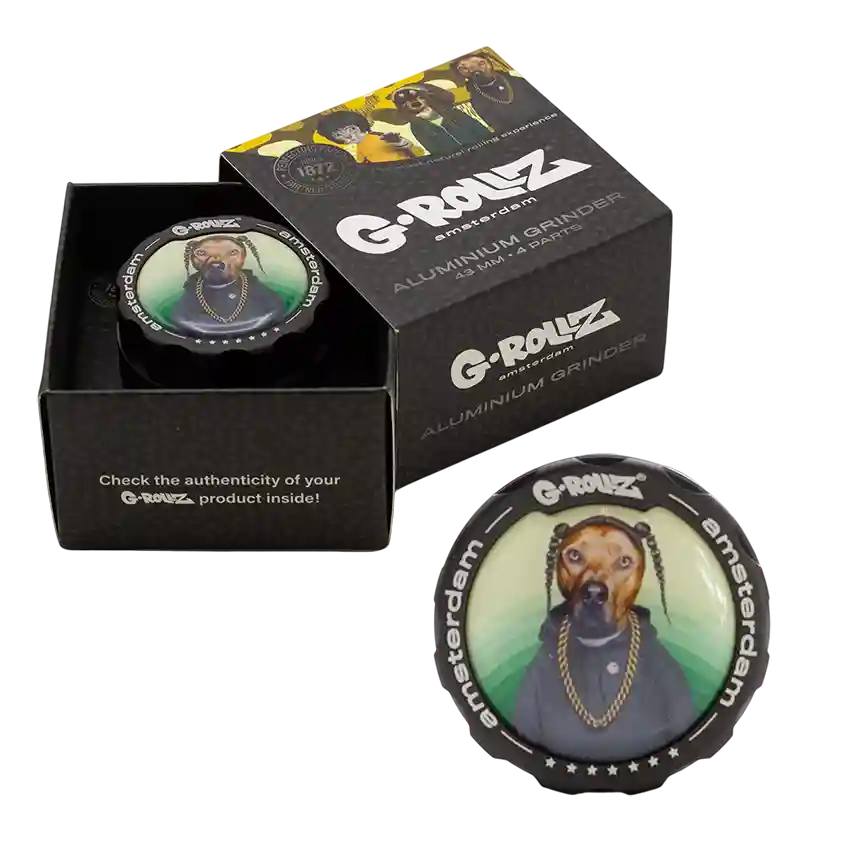 Grinder G-Rollz | Pets Rock 'Rap' 4part - 43mm