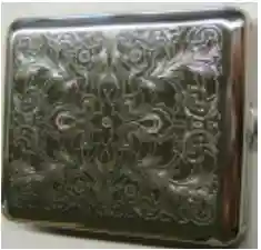 Portsigar metal. Stoll 907S6 (18 cigari King Size)